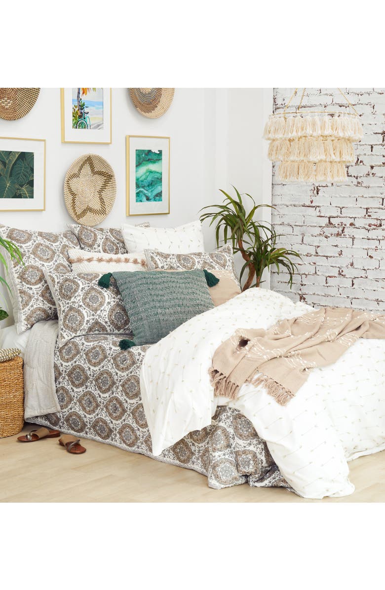 carol 
frank Freddie Onyx Bedding Single Quilt Collection, Main, color, Black