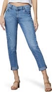 DL1961 Riley Mid Rise Boyfriend Straight Leg Jeans