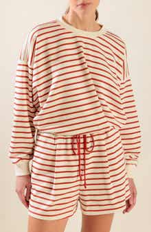 Striped Terry Top