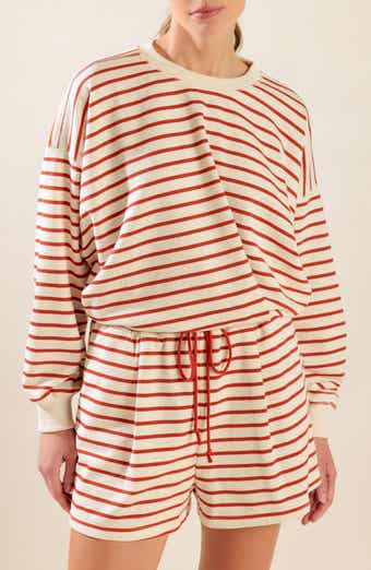 Striped Terry Top