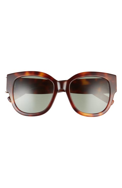 56mm Cat Eye Sunglasses