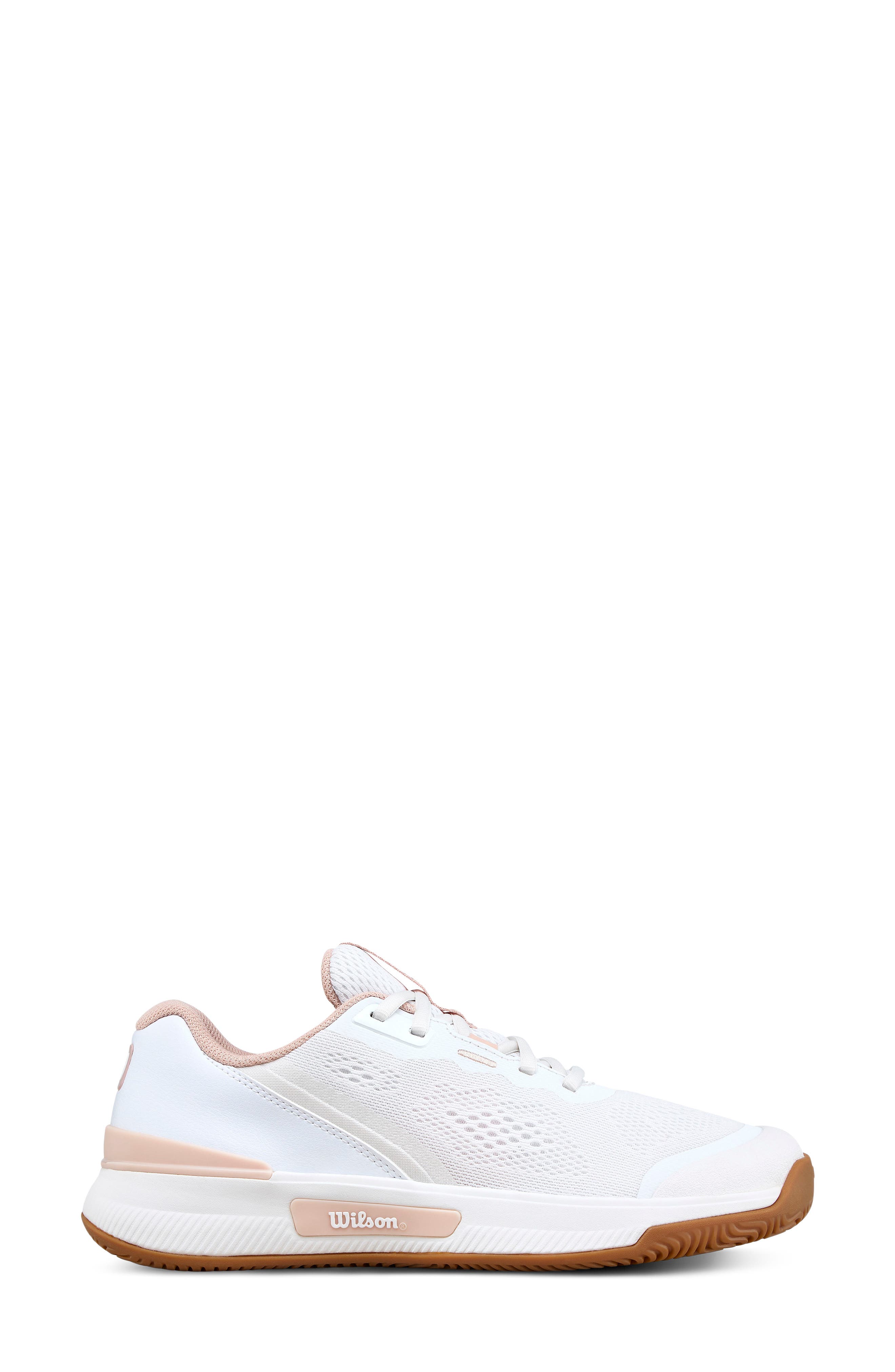 Intrigue Pro Tennis Sneaker, Alternate, color, WHITE / CAMEO ROSE / GUM1A