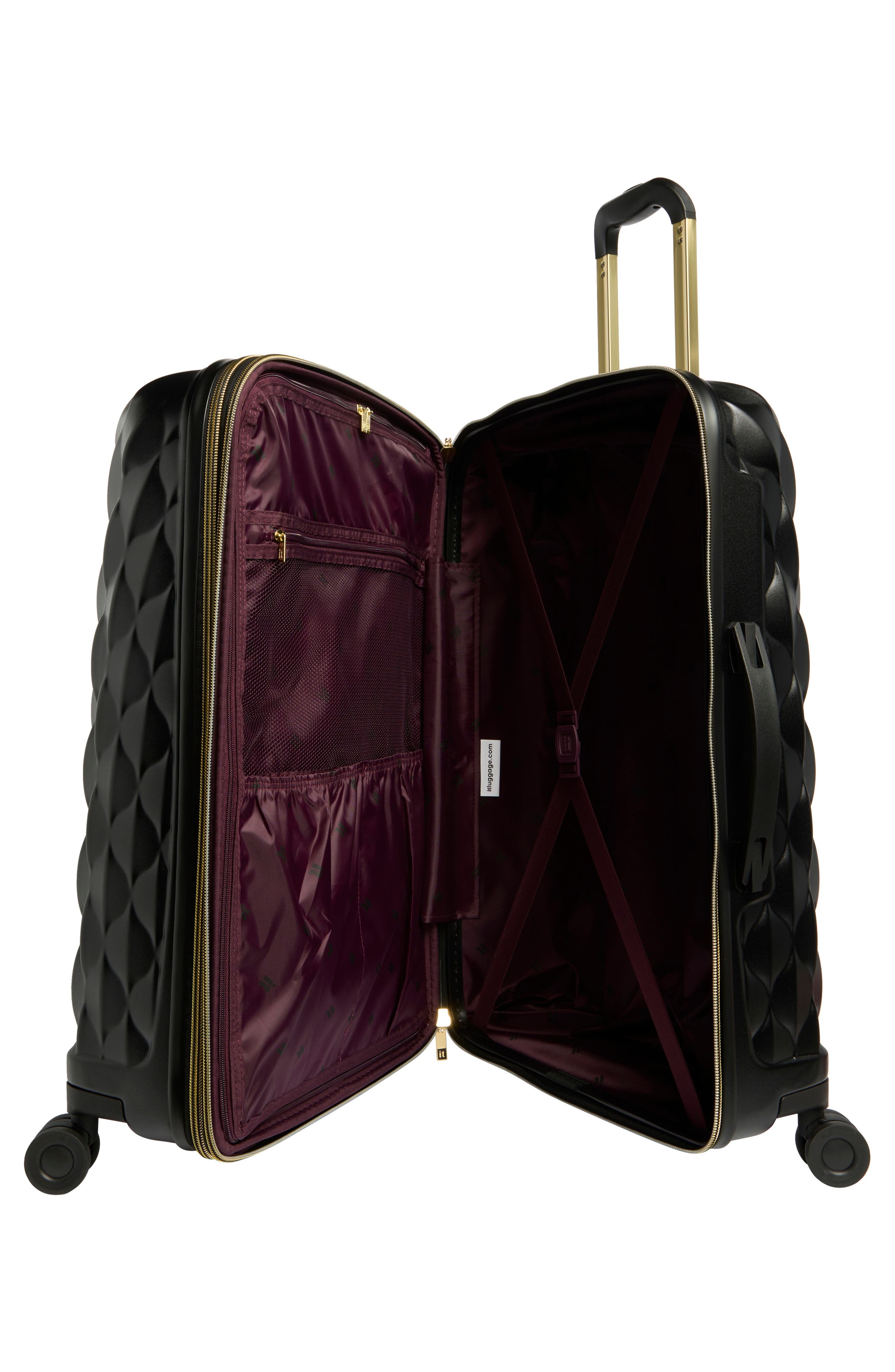 IT LUGGAGE Illuminate 27-Inch Hardside Spinner Luggage, Alternate, color, Black