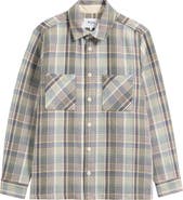 Wax London Whiting Basketweave Overshirt