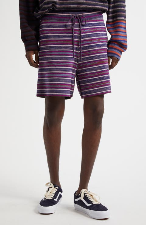 Manu Stripe One Of A Kind Shorter Shorts