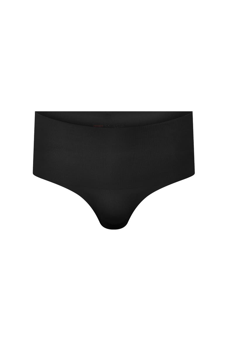 Gabbie Thong Panties, Alternate, color, Black