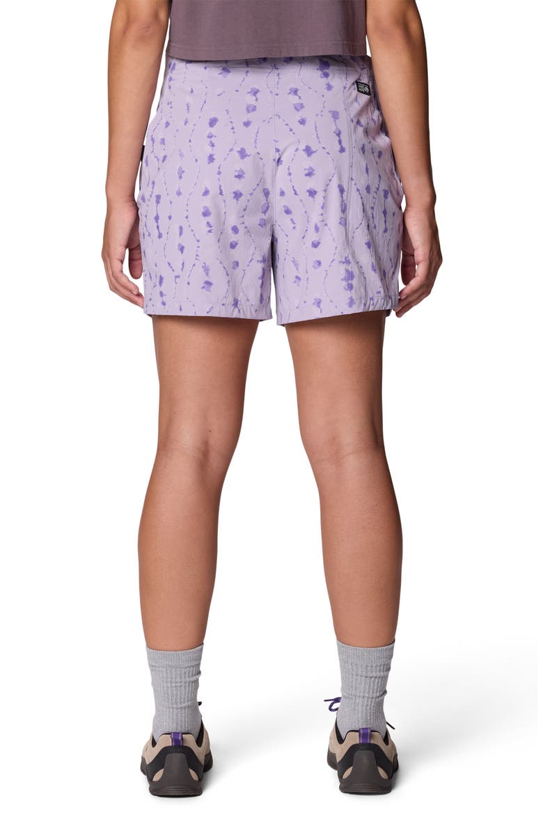 Peak Rambler Water Repellent Shorts, Alternate, color, ATMOSPHERIC CASCADE PRINT