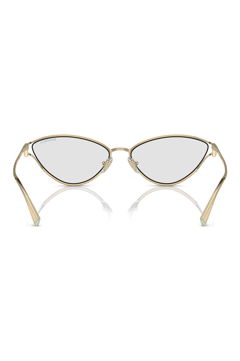 61mm Cat Eye Sunglasses, Alternate, color, PALE GOLD / PHOTO AZURE