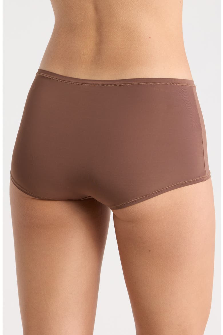 Soft Flex Boy Short, Alternate, color, CHESTNUT
