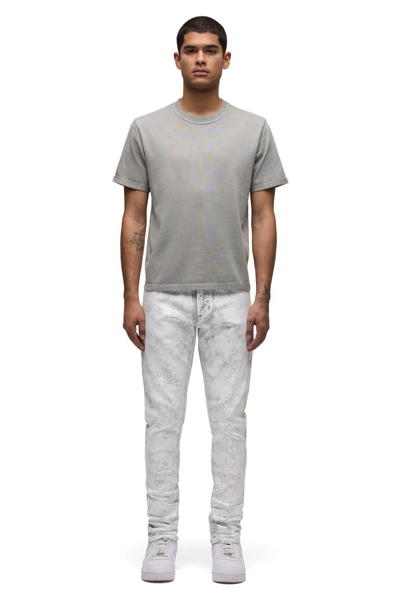 Zack Skinny Stretch Jeans, Alternate, color, WHITE SHATTER