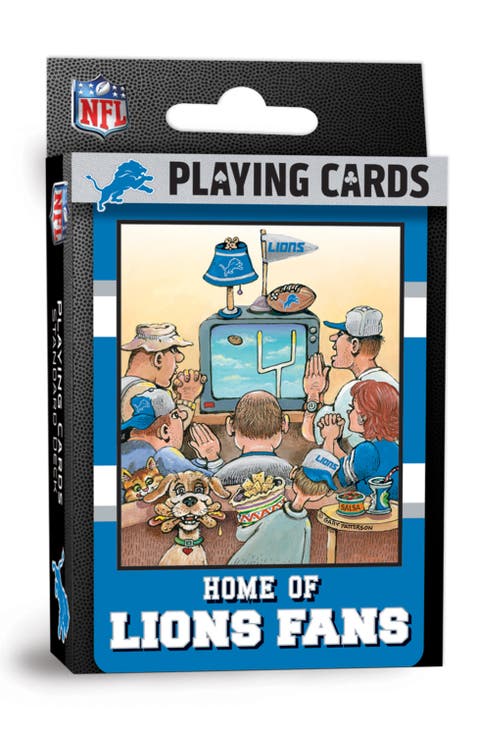 Detroit Lions Fan Deck Playing Cards