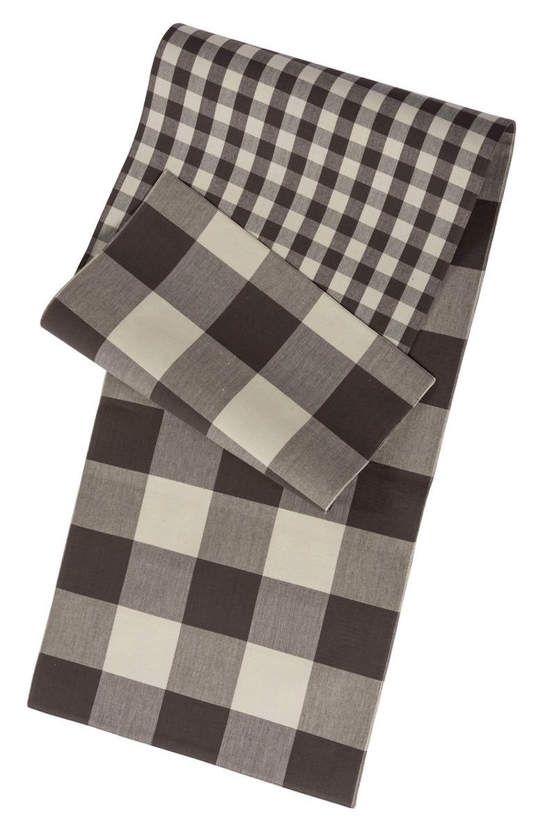 Primitives by Kathy Buffalo Check Table Runner, Alternate, color,