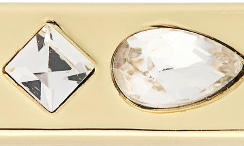 Covet Cubic Zirconia Signet Ring In Gold