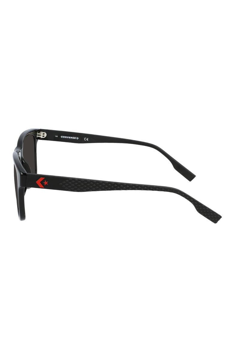 Force 54mm Sunglasses, Alternate, color, BLACK