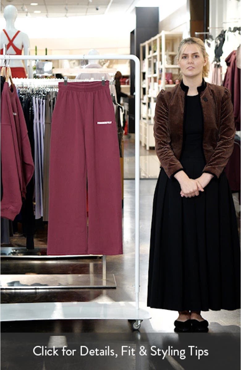 Logo Drawstring Sweatpants, sales video thumbnail