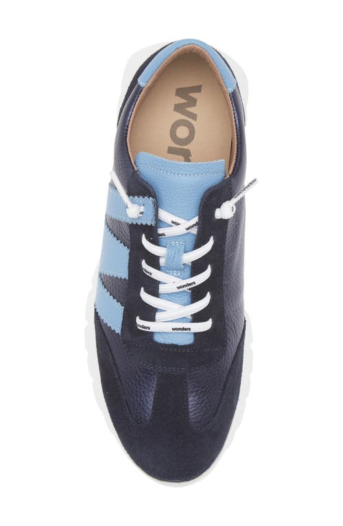 Wonders Fashion Slip-on Sneaker In Blue