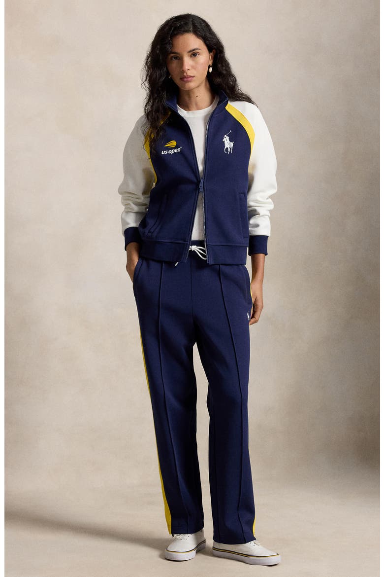 US Open® Collection Double Knit Tech Track Pants, Alternate, color, BLUE MULTI