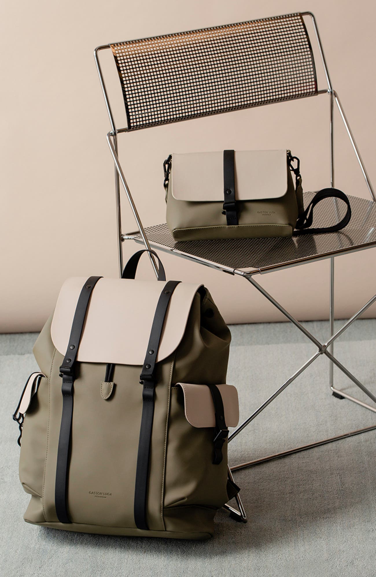 Spläsh Utility Backpack 16", Alternate, color, Cloud Cream / Sage