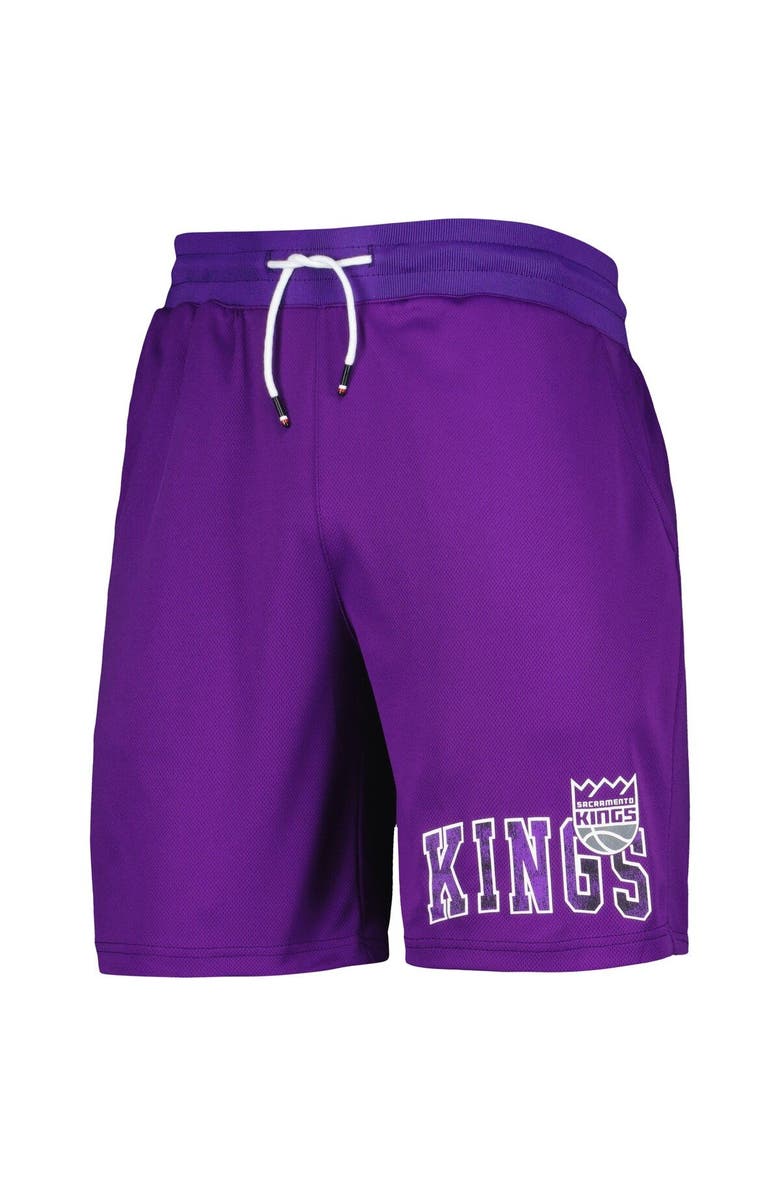 TOMMY JEANS Men's Tommy Jeans Purple Sacramento Kings Mike Mesh Basketball Shorts, Alternate, color, Purple