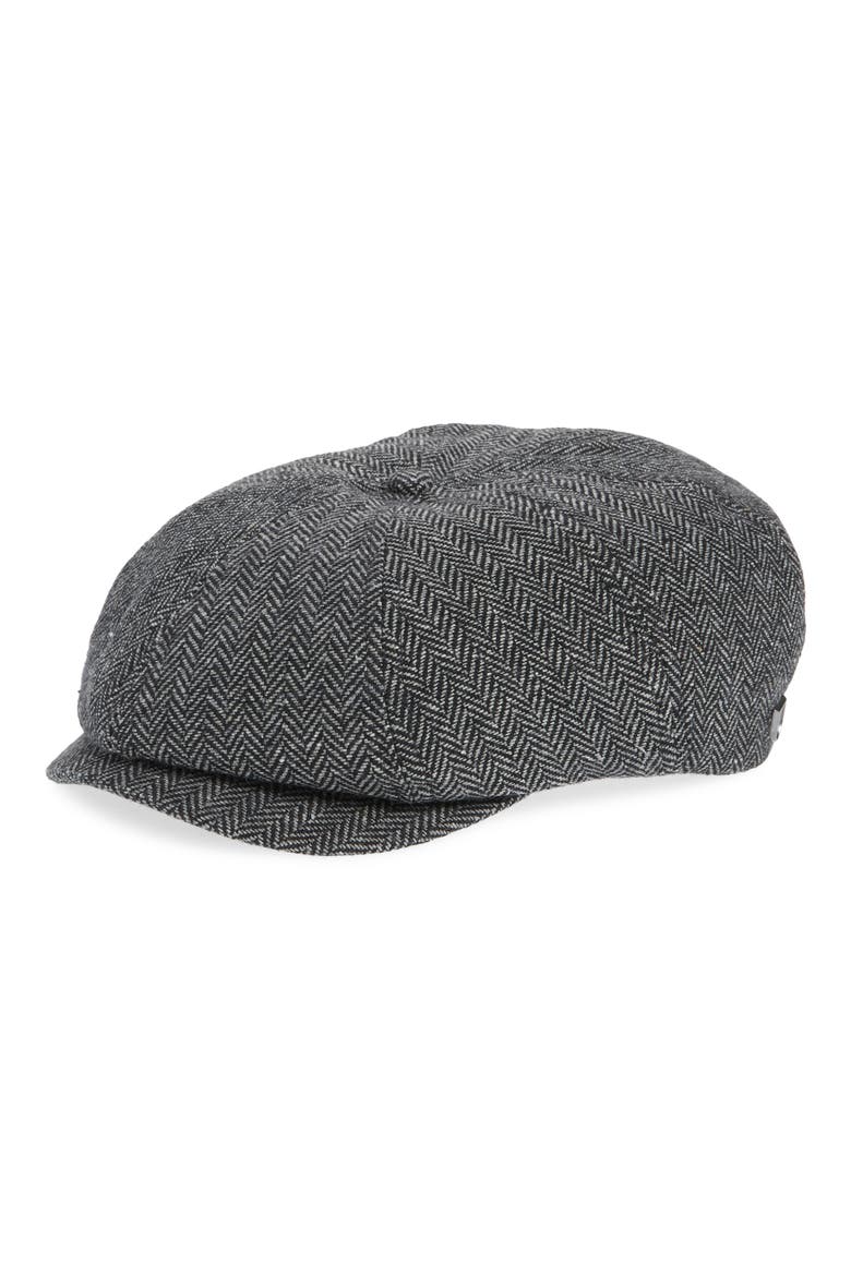Brood Driving Cap, Main, color, GREY/BLACK