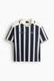  Navy Blue/Striped