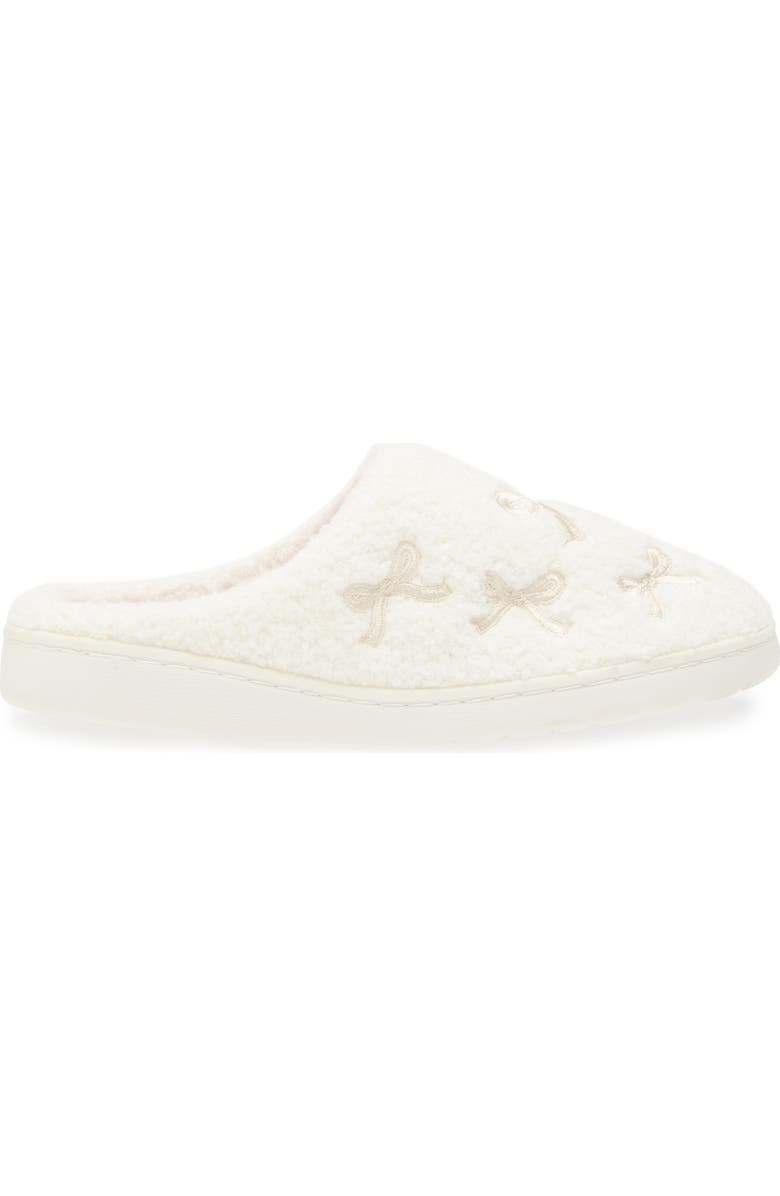 MIA Cozi Slipper, Alternate, color, Light Tan Multi Bow