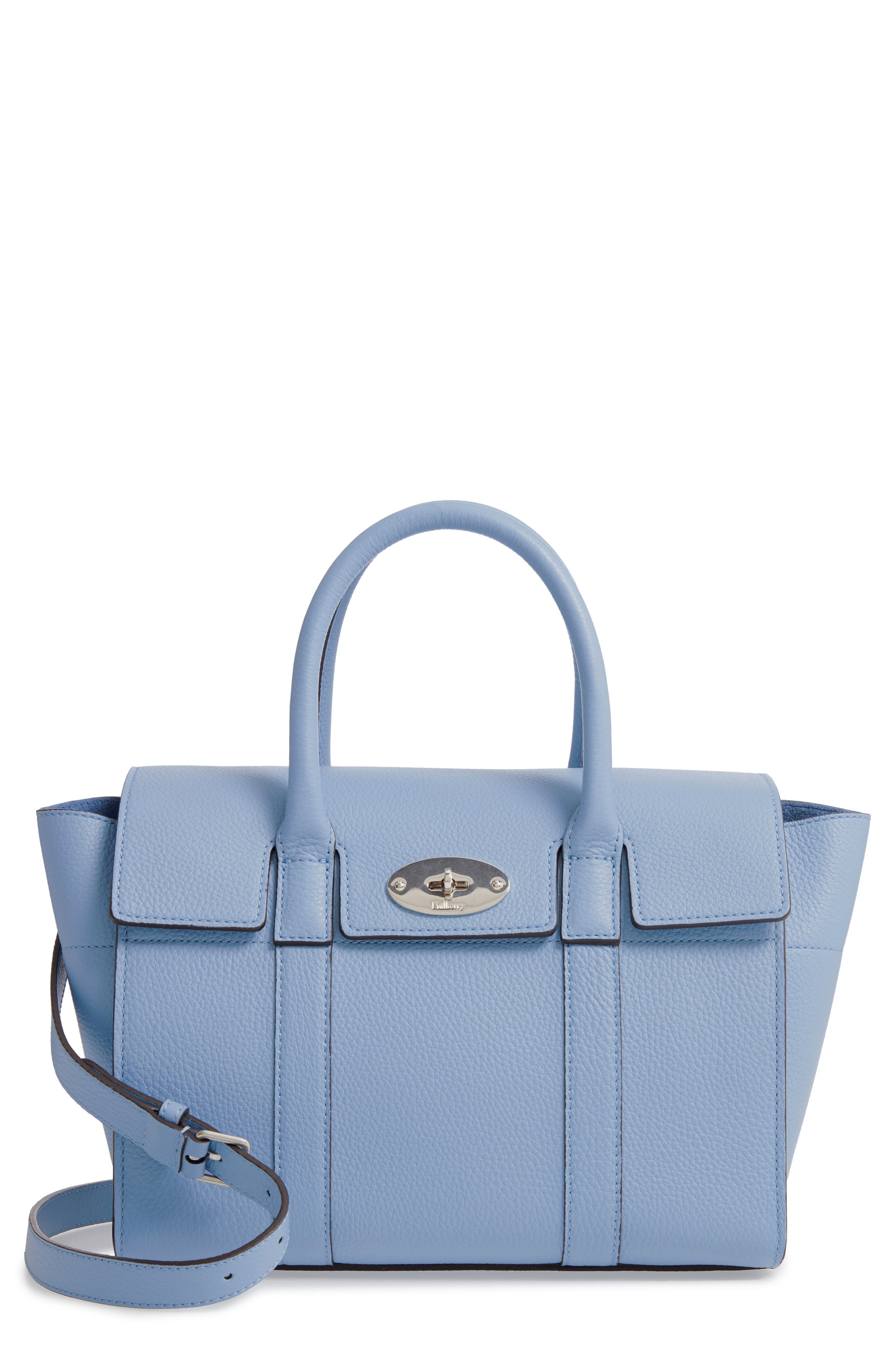 Mulberry Small Bayswater Leather Satchel, Main, color, 