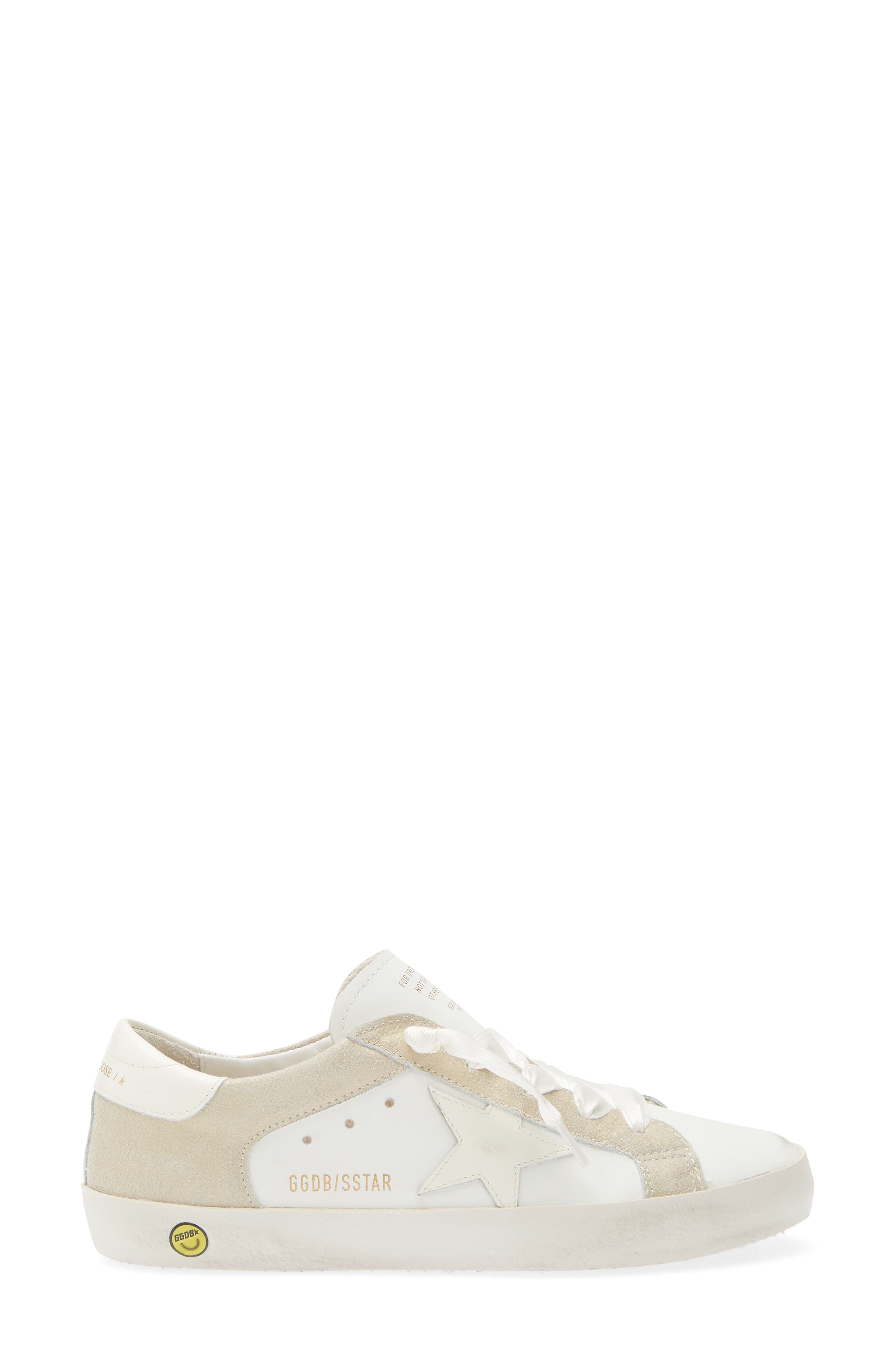 Golden Goose Kids' Super-Star Sneaker, Alternate, color, White/ Platinum