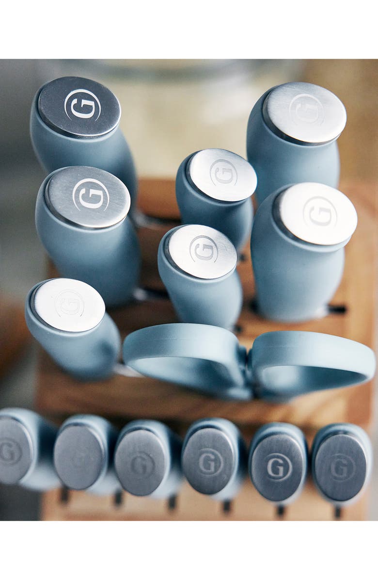 GreenPan 15-Piece Titanium Coated Knife Block Set, Alternate, color, 