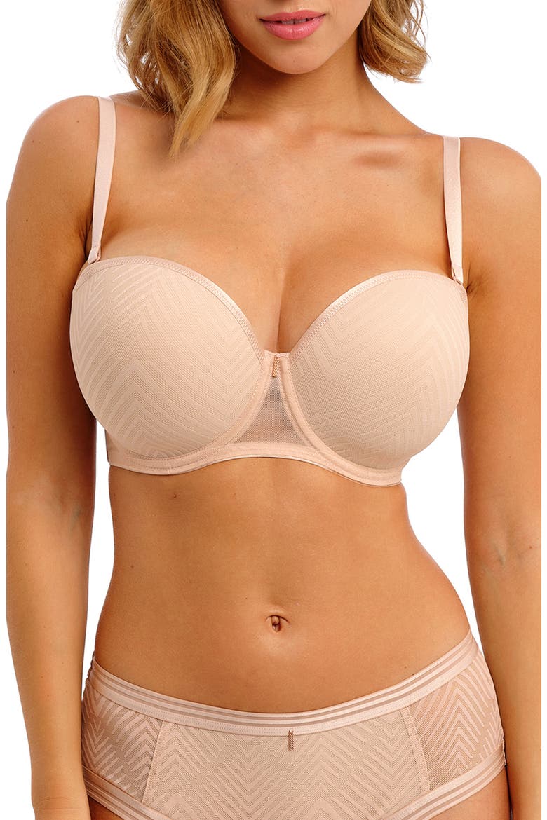 Tailored Molded Underwire Bra, Alternate, color, NATURAL BEIGE