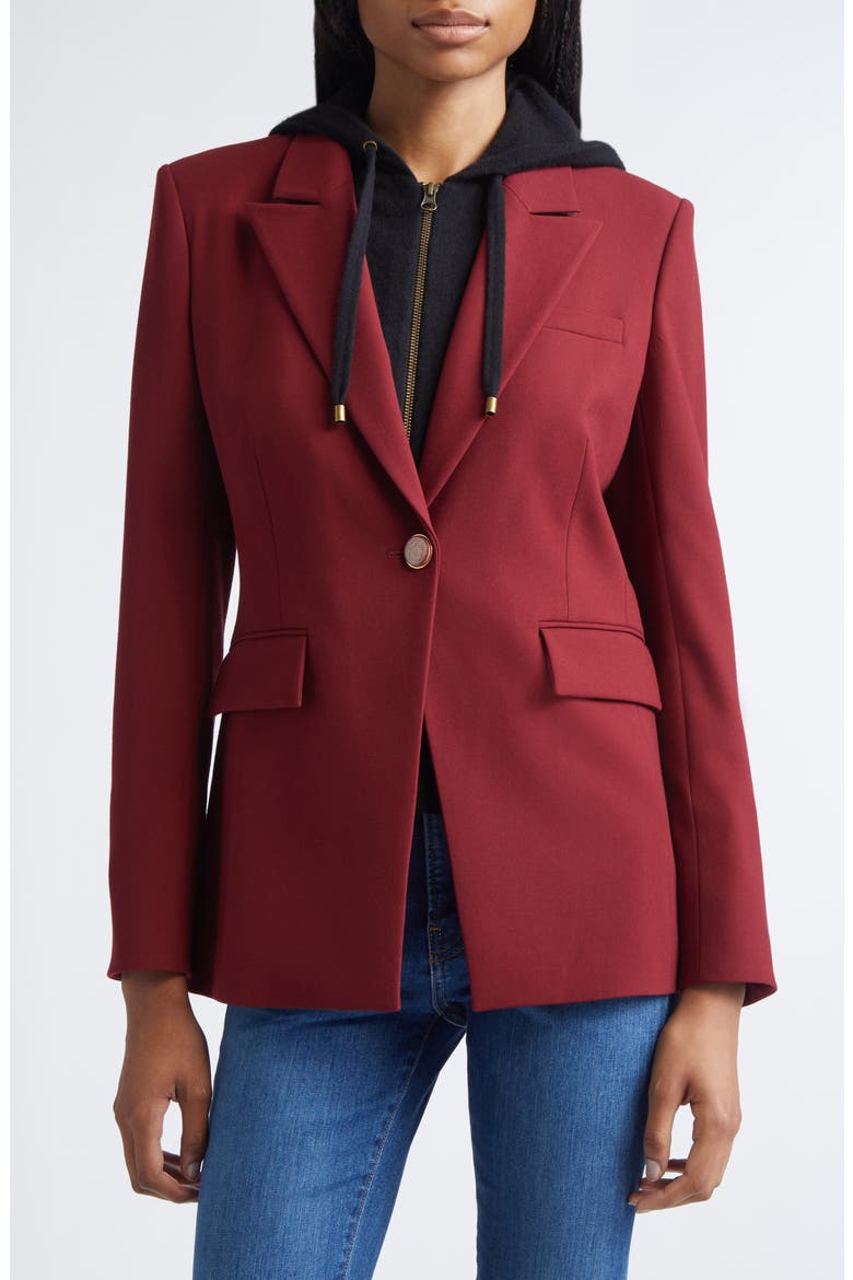 Naira Dickey Jacket, Alternate, color, CABERNET