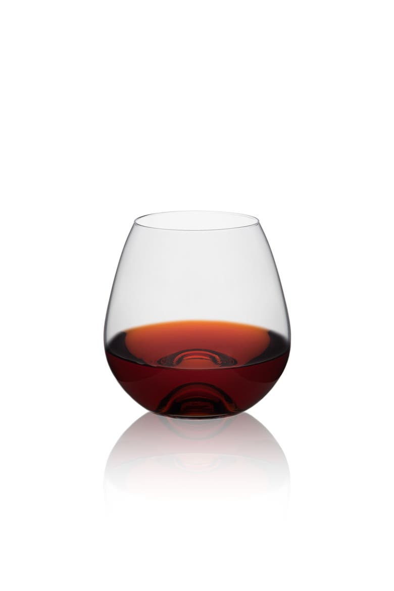 Library Red Wine Glasses Set of 4, Main, color, Tuesday Stemless