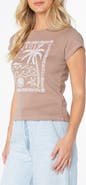 Roxy Palms Post '90s Cotton Graphic T-Shirt