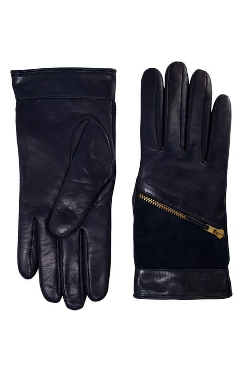 Jacqueline 2 Cashmere Lined Leather Gloves