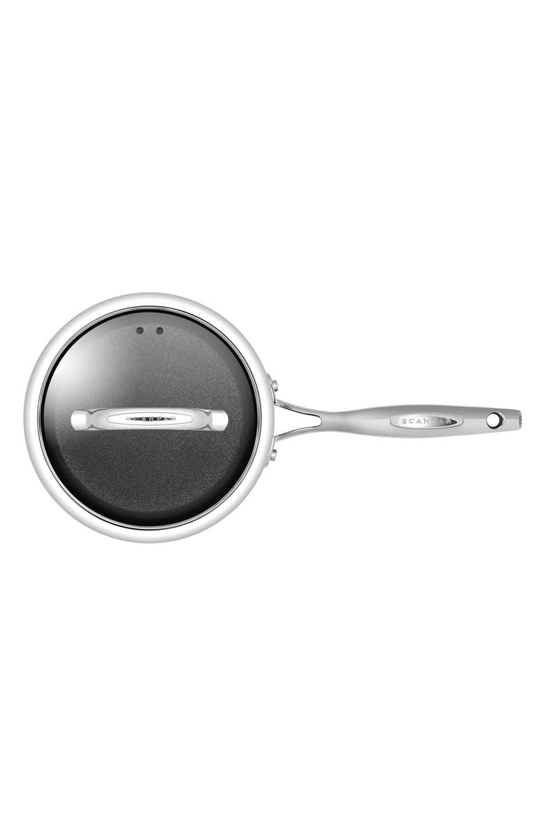 Scanpan HaptIQ 2.75-Quart Stainless Steel Saucepan, Alternate, color, Silver