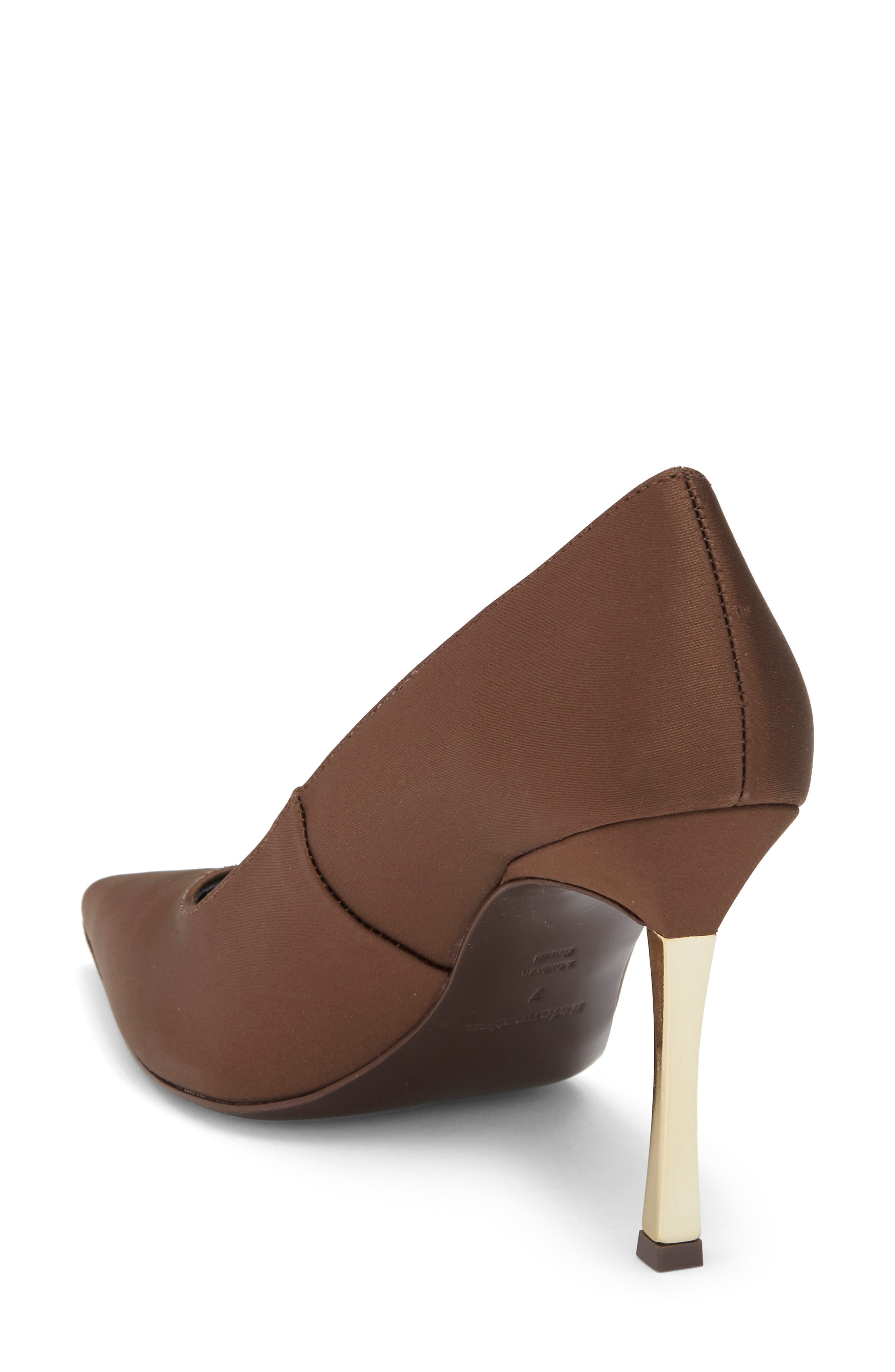 Joelle Pump, Alternate, color, PINECONE SATIN