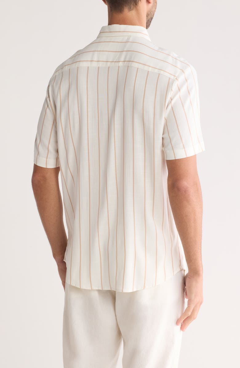 Cactus Man Stripe Slub Camp Shirt, Alternate, color,