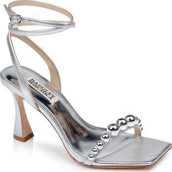 Cailey Ankle Strap Metallic Sandal
