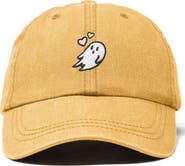 Dalix Heartly Ghost Embroidered Cap