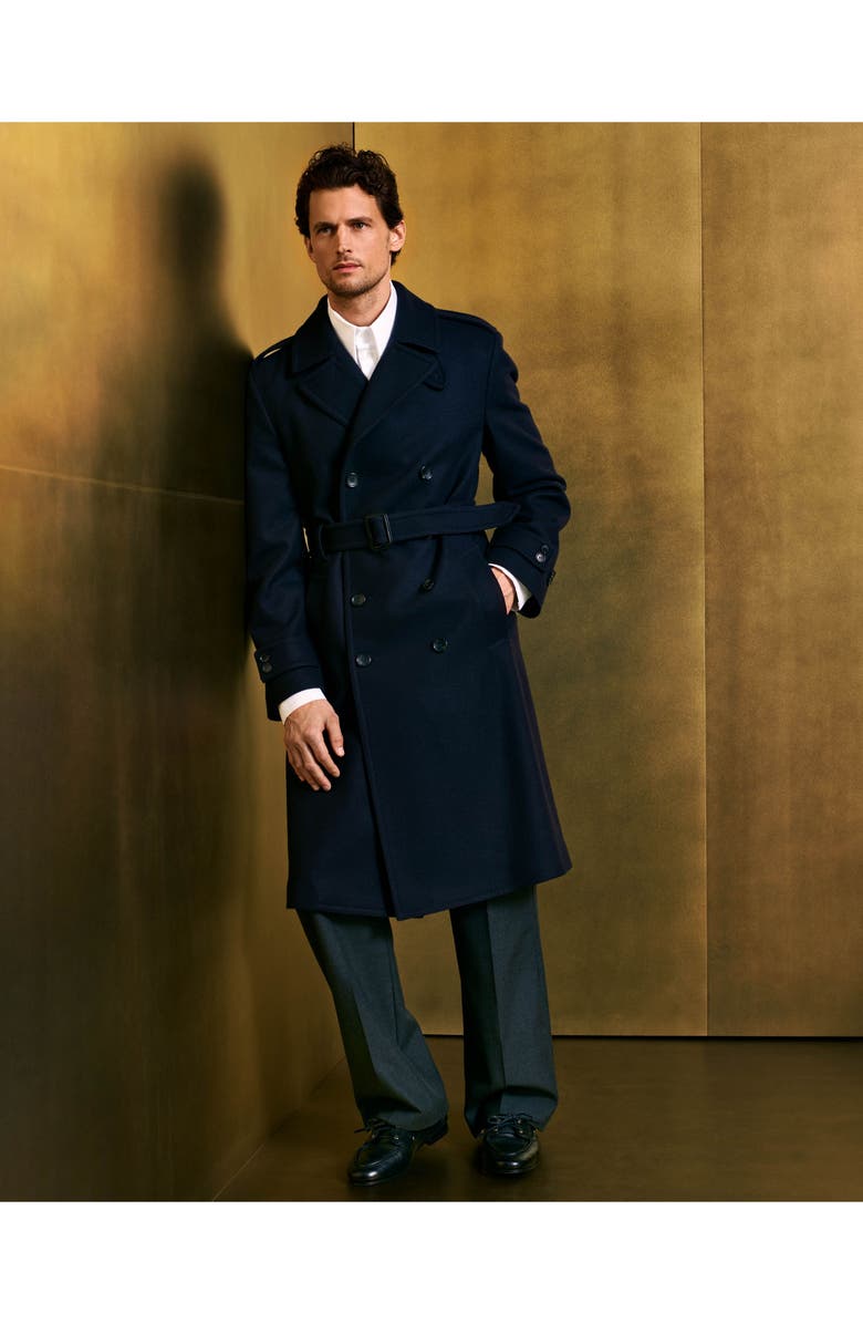 Bally Plume Moccasin in Buffalo Leather, Alternate, color, Black