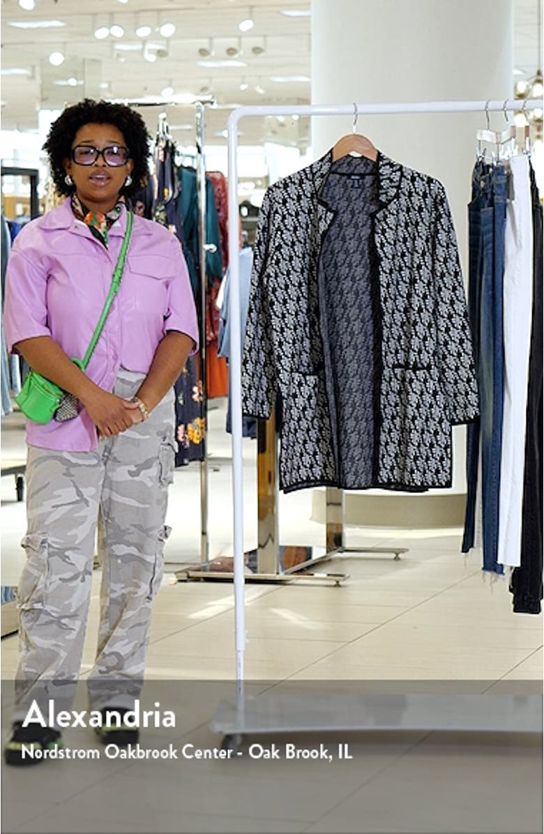 Broken Houndstooth Sweater Blazer, sales video thumbnail