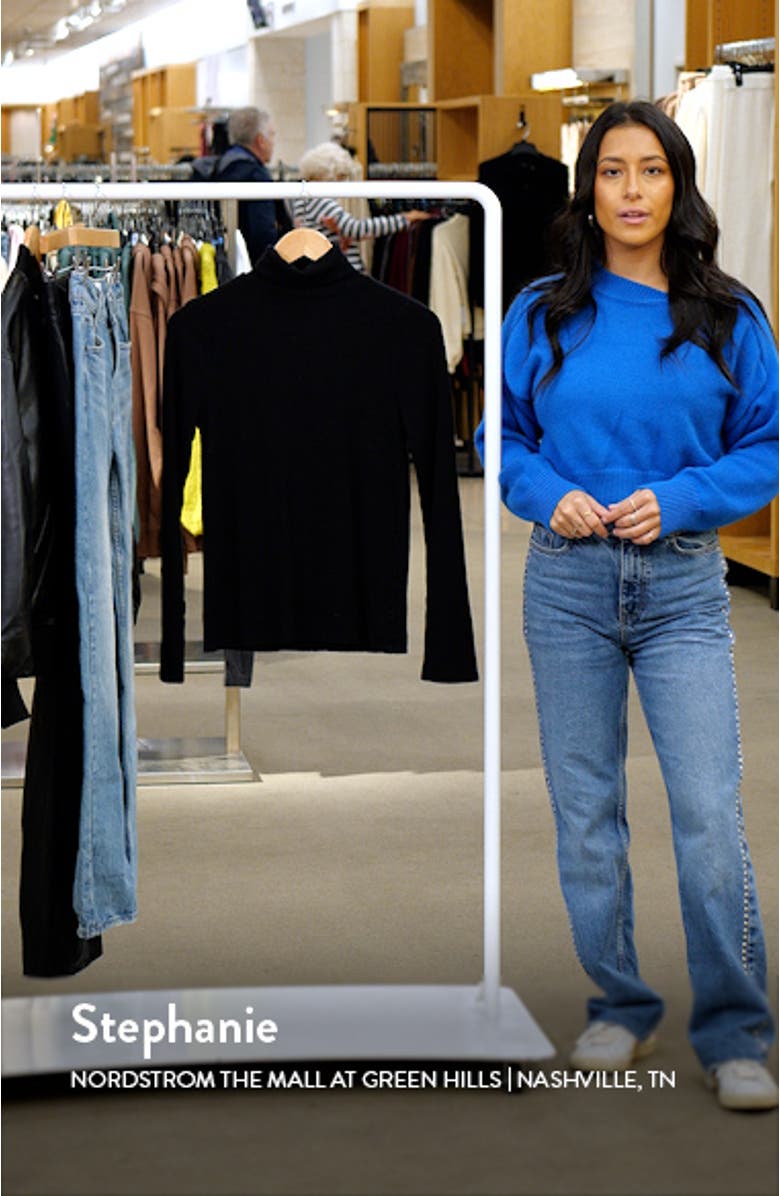 Legend Rib Turtleneck Top, sales video thumbnail