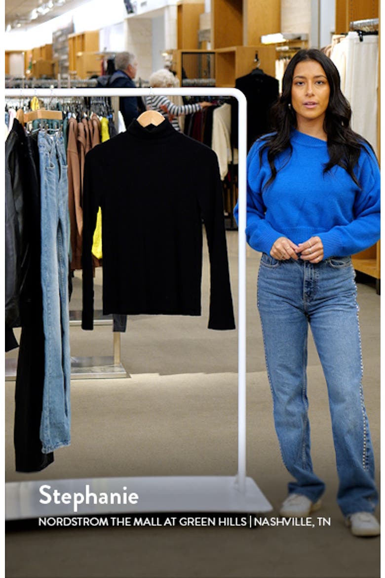 Legend Rib Turtleneck Top video