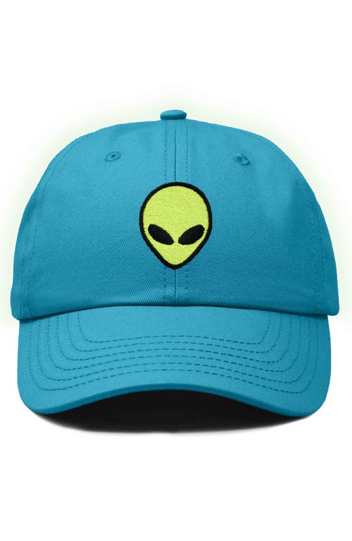 Dalix Alien Dad Cap In Teal