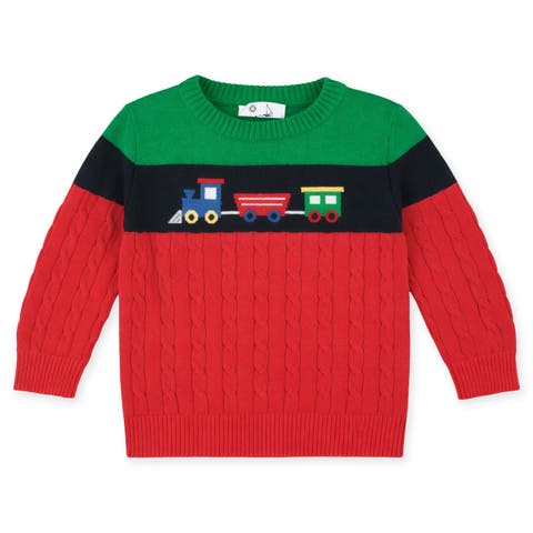 Sweater with train