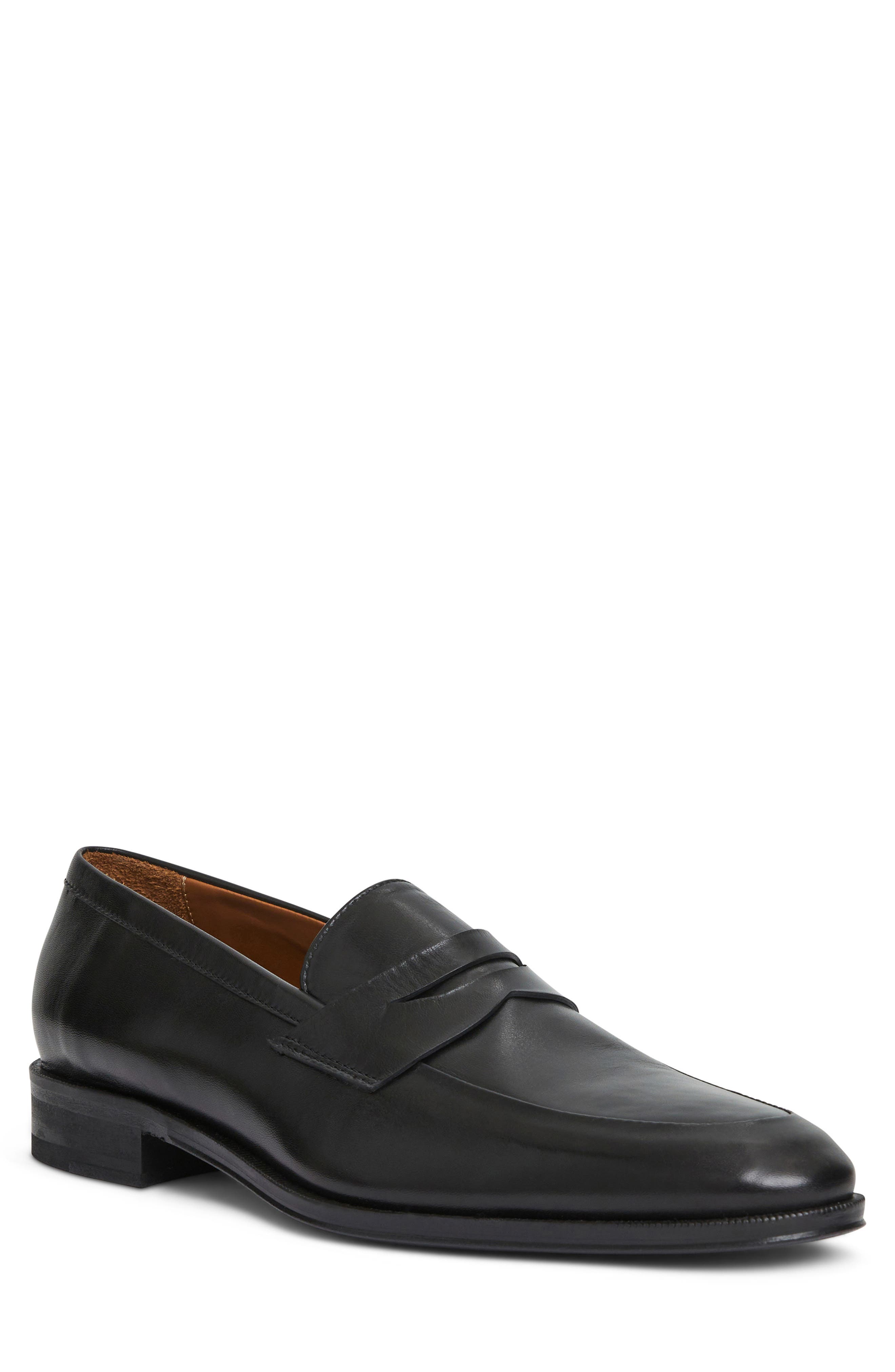 Bruno Magli Maioco Penny Loafer, Main, color, Black