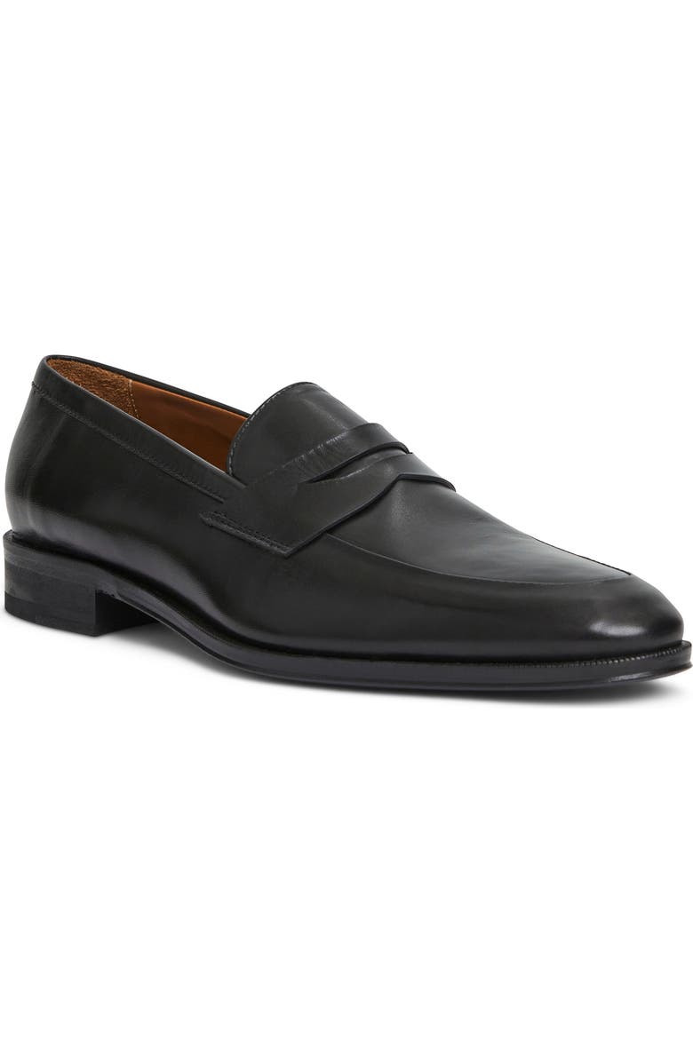 Bruno Magli Maioco Penny Loafer, Main, color, Black