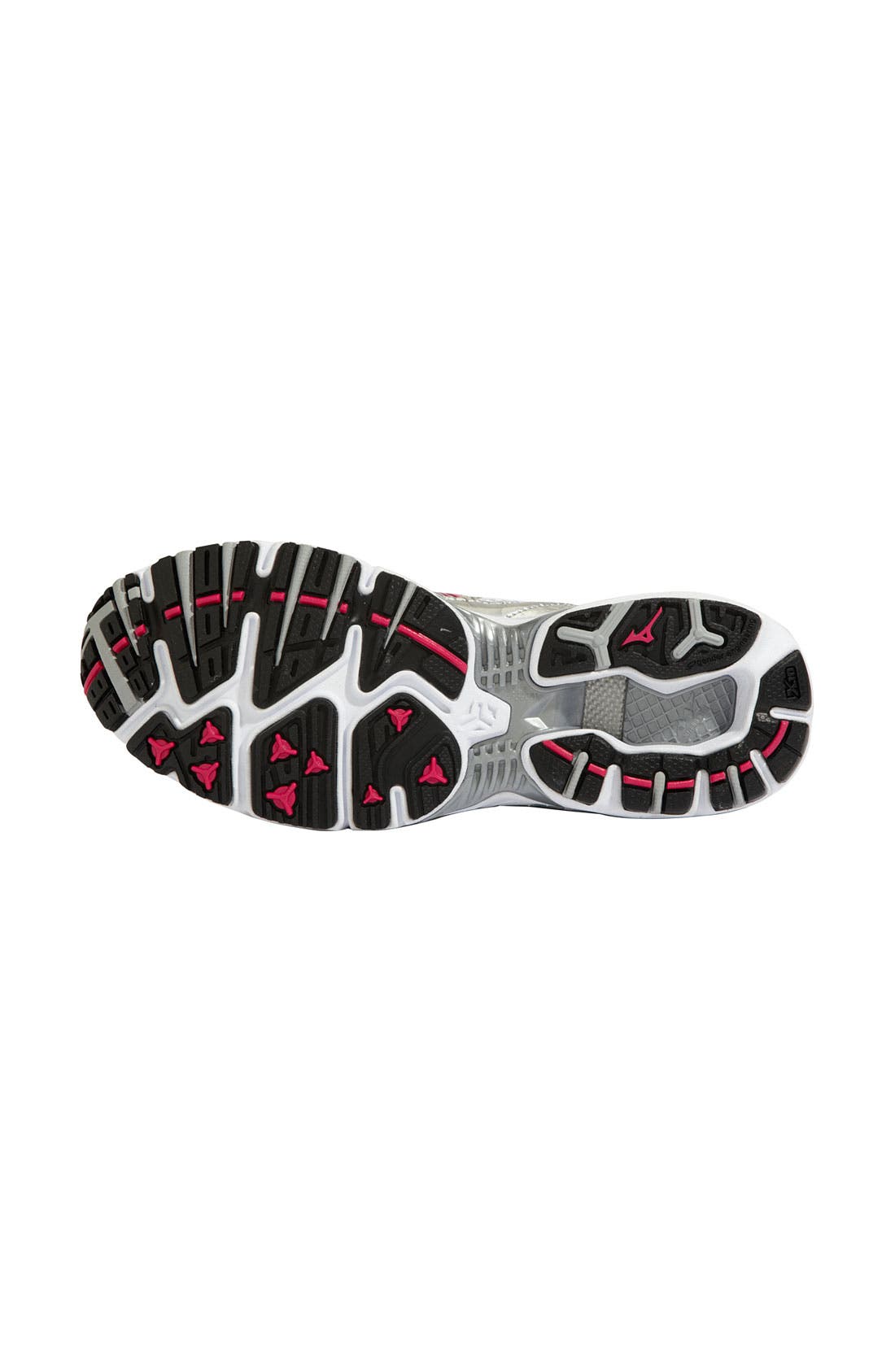 'Wave Rider 14' Running Shoe, Alternate, color, WHITE/ FUCHSIA/ PURPLE