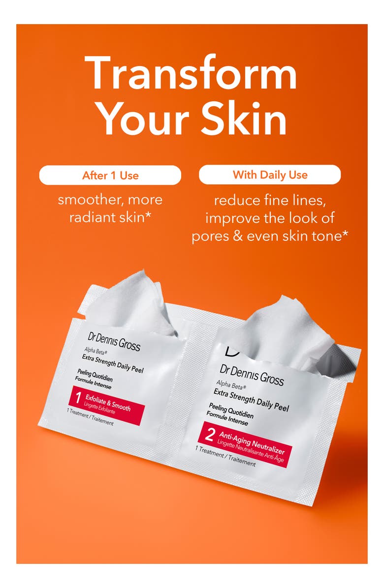 Dr. Dennis Gross Skincare Alpha Beta<sup>®</sup> Peel Extra Strength Formula - 30 Applications, Alternate, color, 