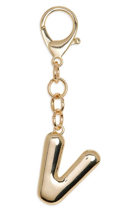 Bubble Initial Bag Charm